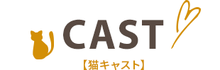 猫キャスト
